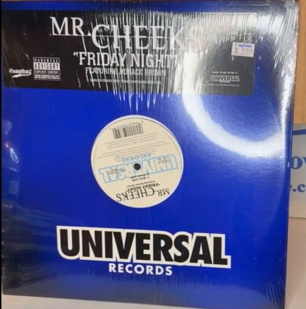 2 MR. Cheeks 12" Singles Friday Night & Crush On You" Both SEALED